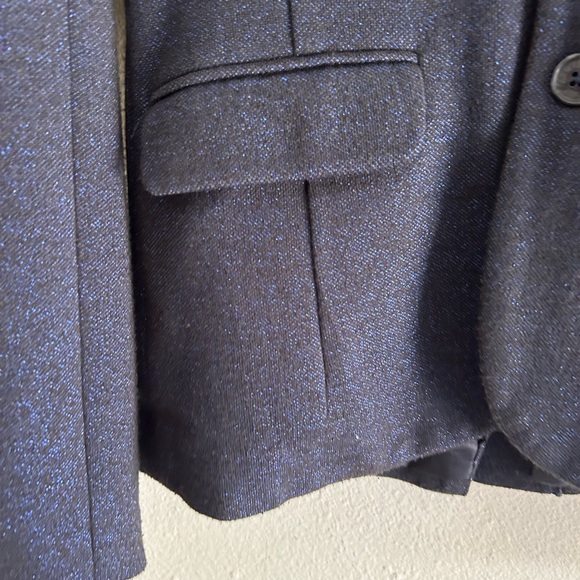 Armani Exchange Jackets & Blazers - Armani Exchange Blazer Blue Metallic Shimmer XS